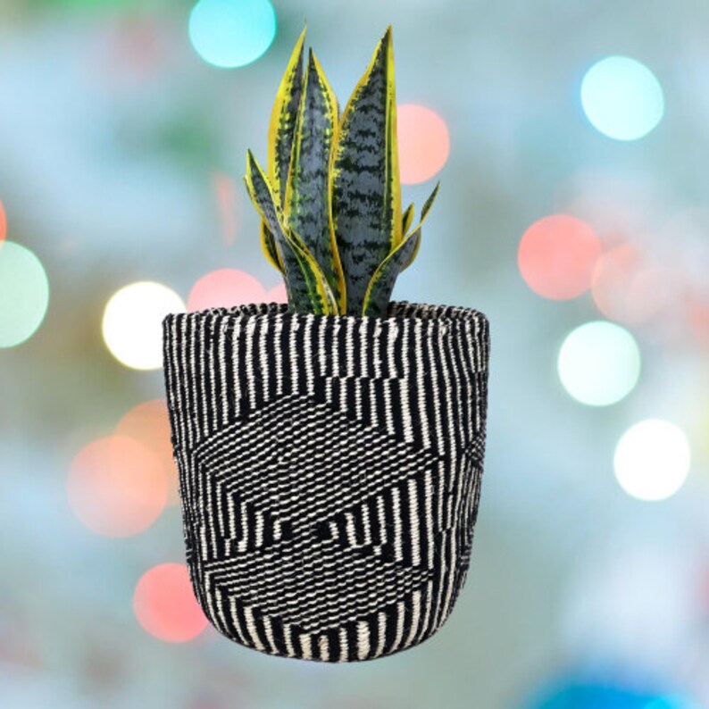 Plant Basket Plant Pot Cover Pot Plant Cover Basket Etsy
