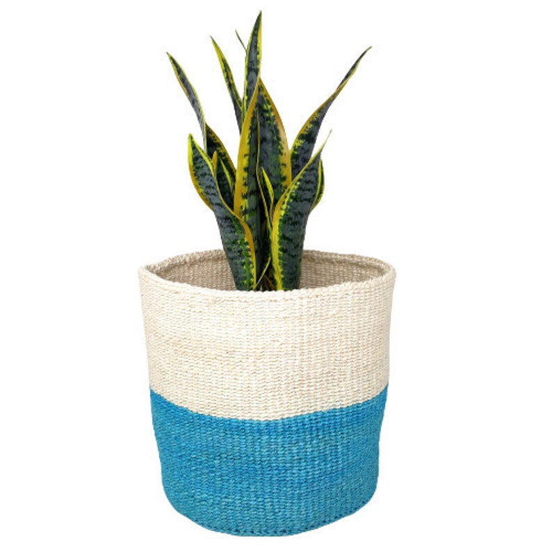 African Storage Basket Woven Basket Decorative Basket Large Etsy