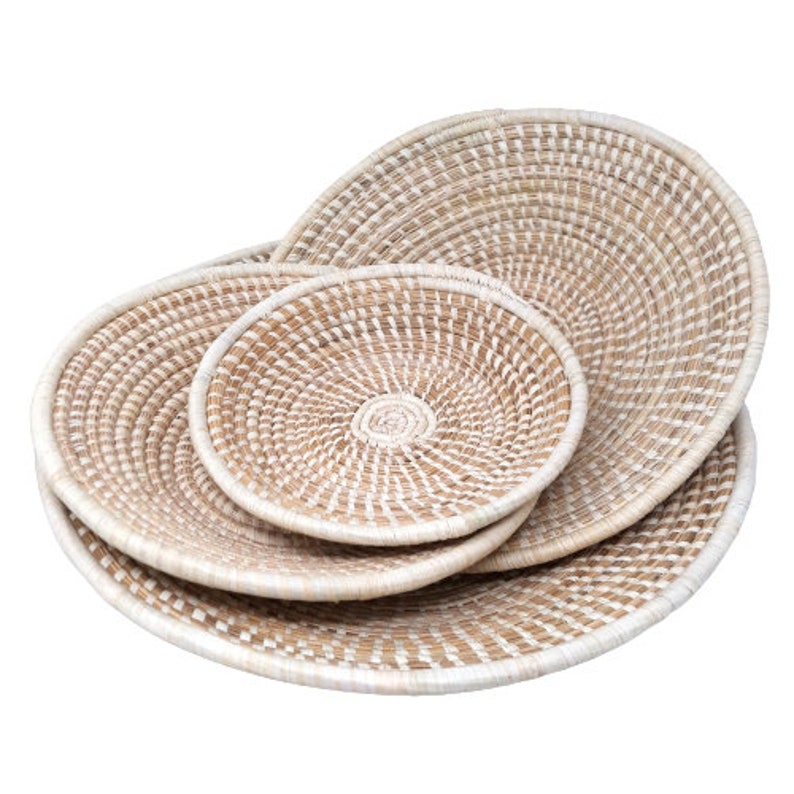 Woven Wall Basket Wall Hanging Baskets Basket Wall Decor Etsy Canada