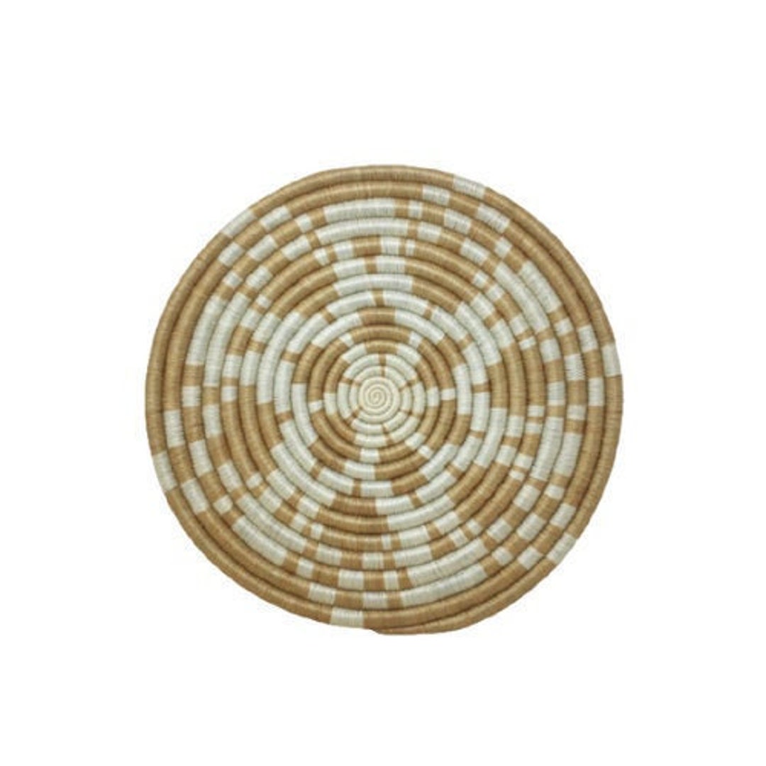 Handwoven Trivets Woven Wall Basket Wall Hanging Baskets Etsy