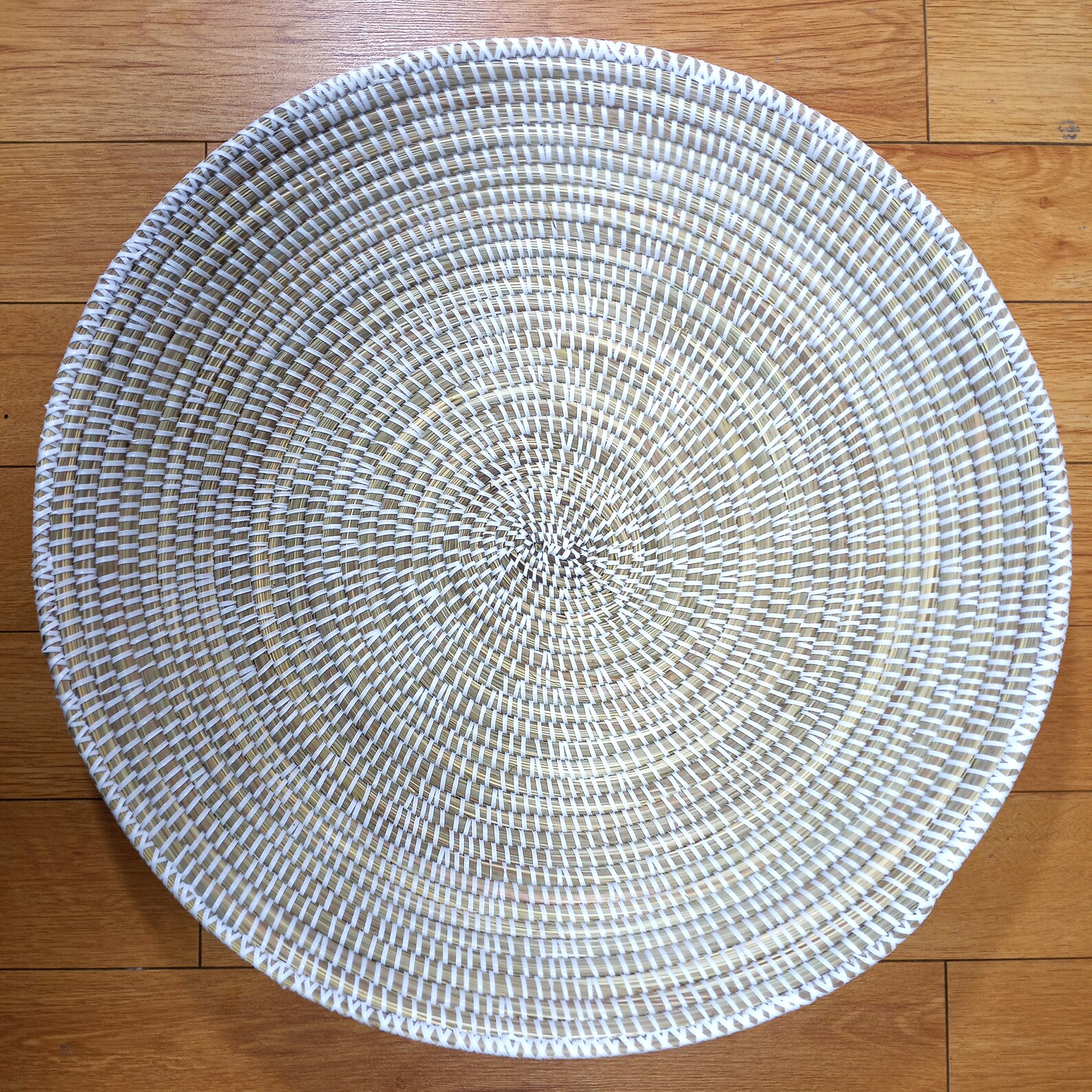 Large Hanging Wall Basket 20 Inch Wall Basket Woven Wall Etsy