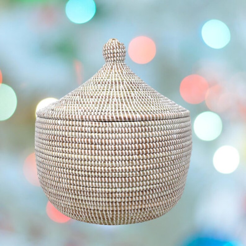 Lidded Baskets Baskets With Lids Basket Storage Basket With Etsy