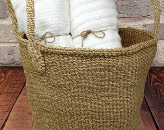 Woven storage basket, Basket storage, Storage basket round, storage basket woven, sisal baskets, African basket, woven natural baskets