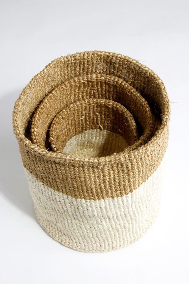 African Storage Basket Woven Storage Basket Decorative Etsy
