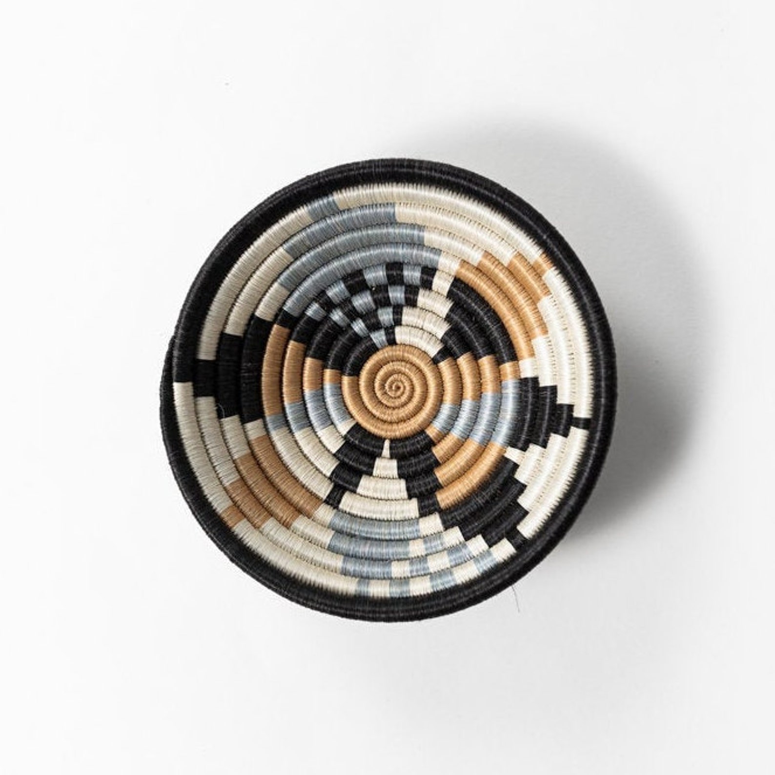 Wall basket small woven wall baskets small baskets for Etsy