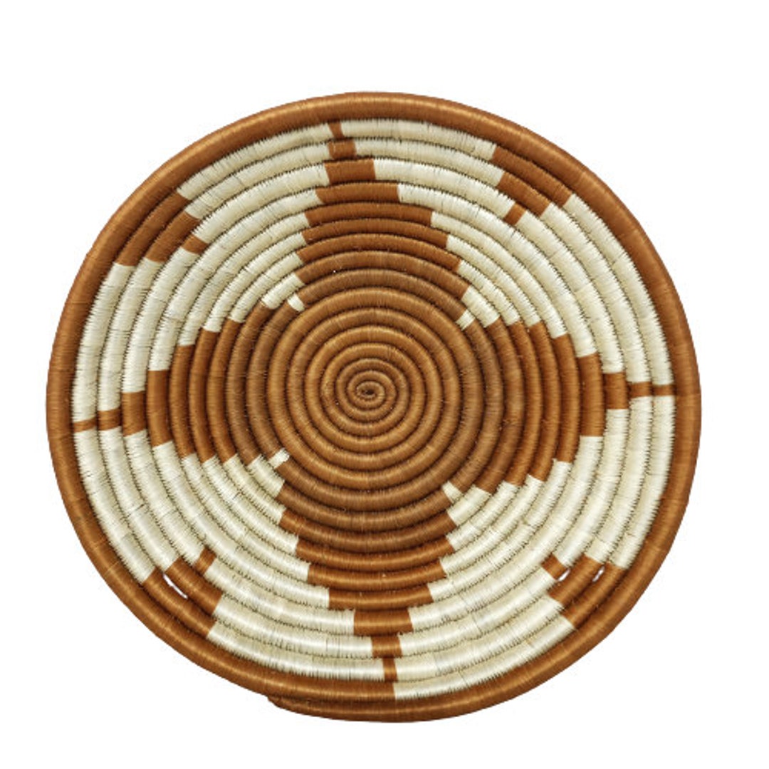 Woven Wall Basket African Wall Baskets African Woven Bowl Etsy