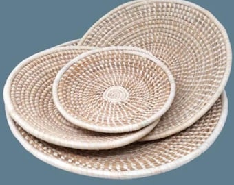Geweven wandmand: natuurlijk boho-decor, Afrikaanse stijl