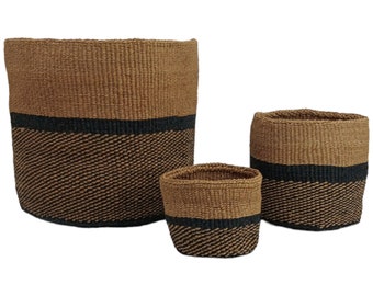 Woven baskets for gift, African Woven basket plant, Baskets for plants, Natural basket, Mother's day gift for Mom, African storage basket