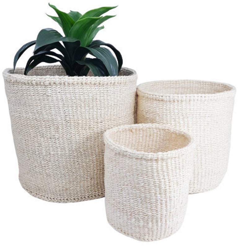 Storage Baskets Round Storage Baskets Baskets for Storage Etsy