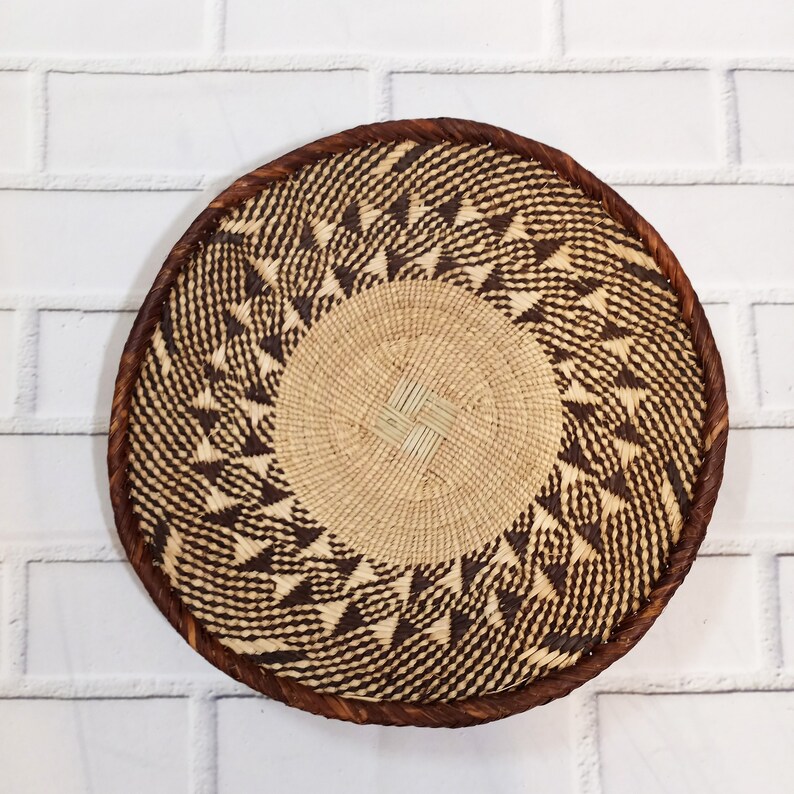 Tonga Baskets African Wall Basket Woven Wall Baskets Binga Etsy