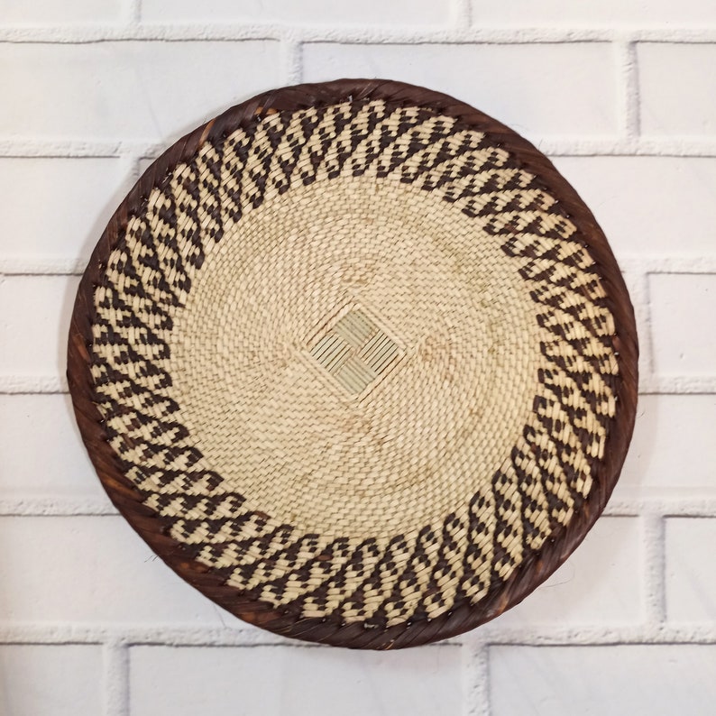 Tonga Baskets African Wall Basket Woven Wall Baskets Wall Etsy