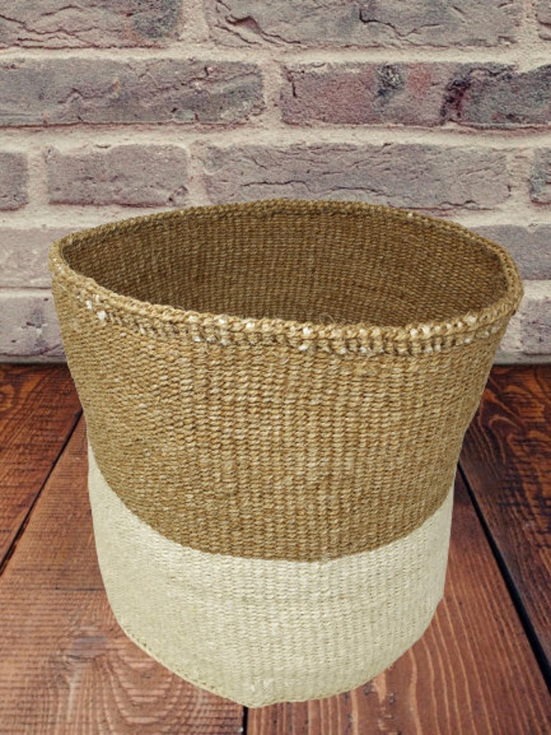 Large planter basket Large baskets for plants Baskets for Etsy