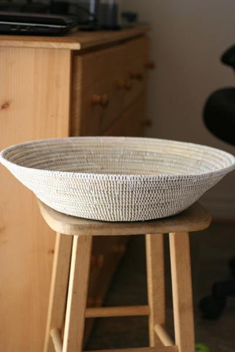 Large Hanging Wall Basket 20 Inch Wall Basket Woven Wall Etsy