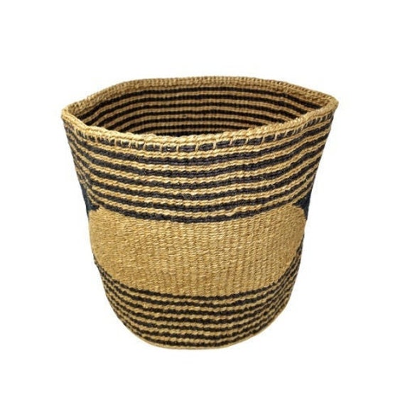 Planter Baskets Large Woven Basket Planter 12 Inch Baskets Etsy