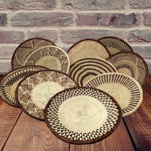 Tonga Baskets: African Wall Baskets, Kuba Cloth Pillow, Binga Baskets –  Paulski Art