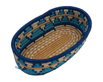 Oval Woven Bread Storage Basket