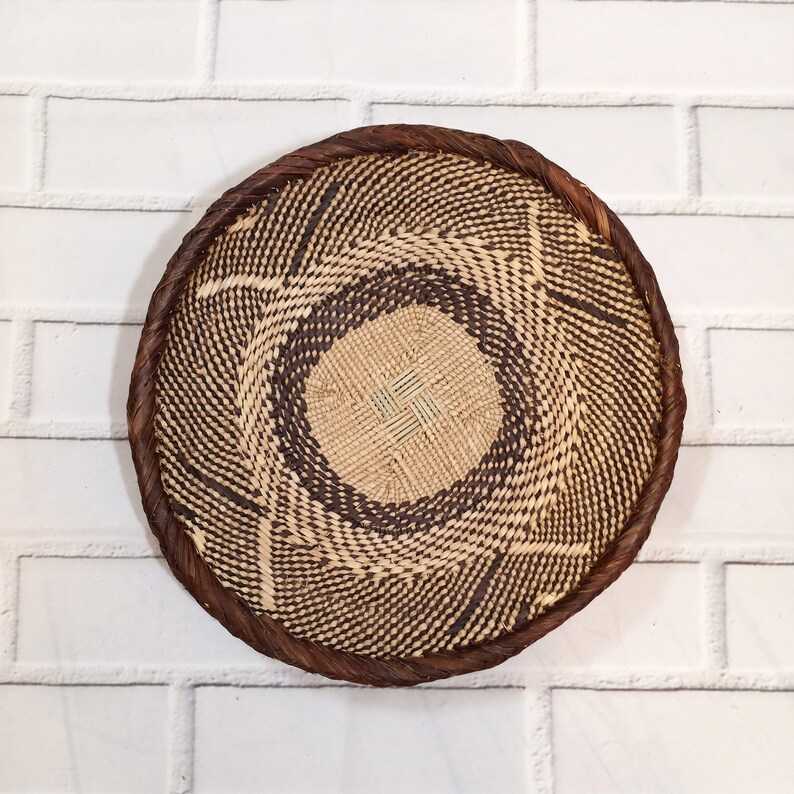 Tonga Baskets African Wall Basket Woven Wall Baskets Binga Etsy
