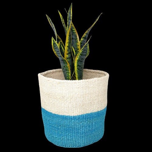 Woven Plant Basket Woven Storage Basket Plant Pot Basket Etsy