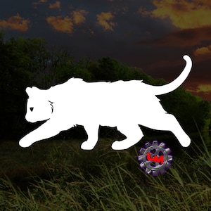 Cat decal | Cat sticker | Cat vinyl decal | kitty decal | Kitten decal | Cat laptop decal | Cat car decal | Cat tumbler decal