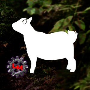 Pygmy Goat Decal | Goat Lovers Decal | Goat Sticker | Dairy Goats | Farm Animal Decal | Livestock Decal | Farm| Goat Mom
