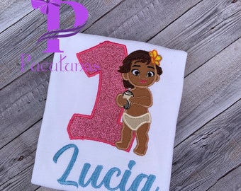 Moana - Moana Shirt - Moana Embroidery