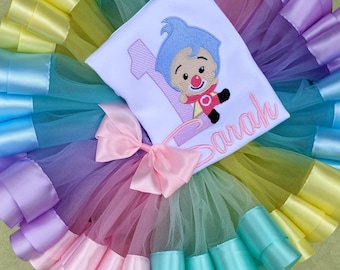 Plim plim Birthday Tutu Set