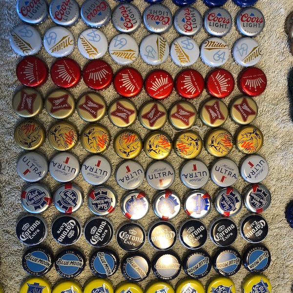 Crown Bottle Caps Etsy