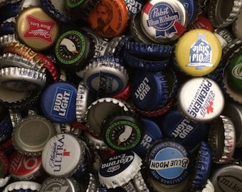 500 lot Mixed Assortment of Beer Bottle Caps Crowns DENTS Clean! DENTED