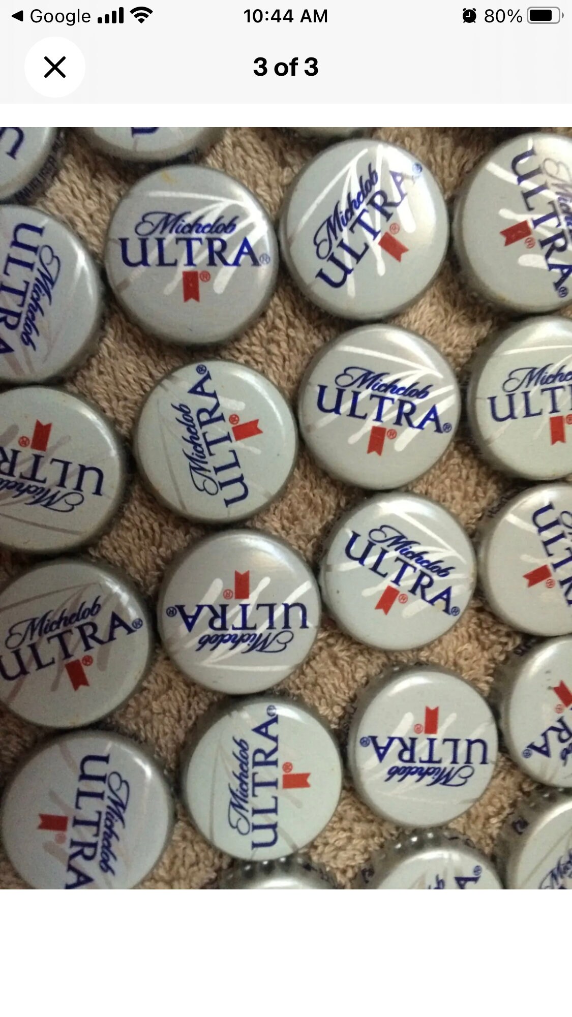Ultra Clean Caps 100 Lot MICHELOB ULTRA Beer Bottle Caps Crownsno Dents Clean - Etsy