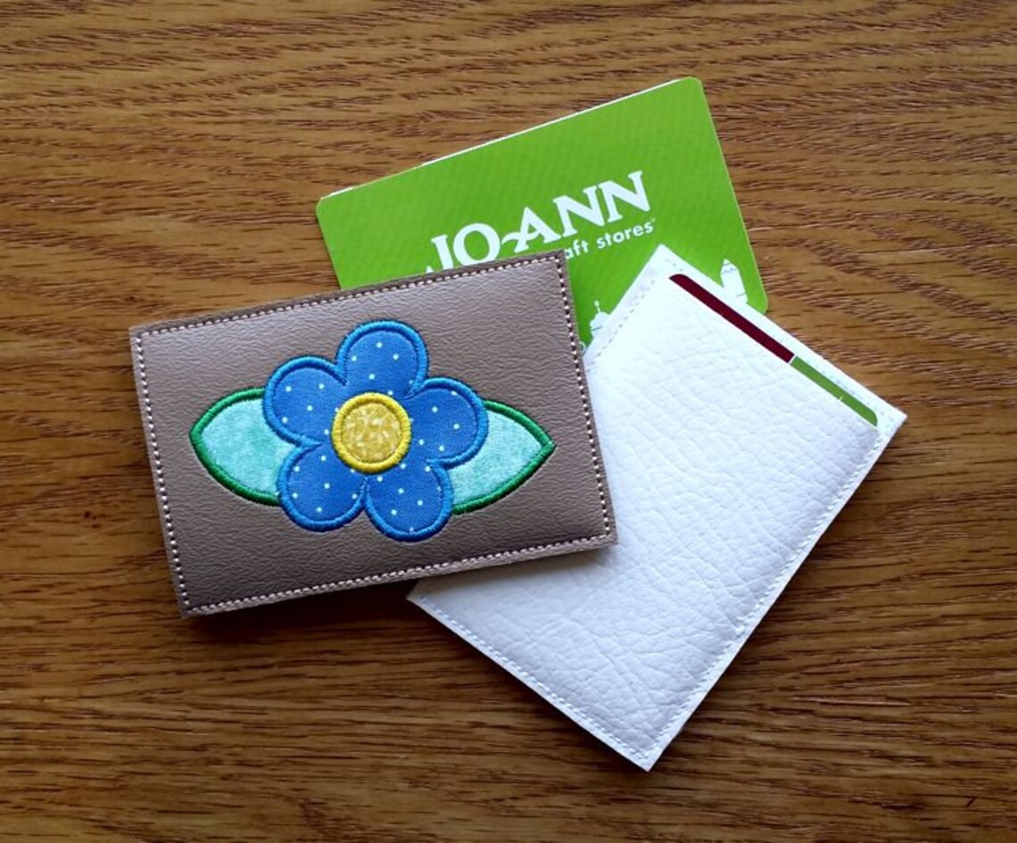 ITH Simple Flower Gift Card Holder Gift Card Holder 4 X 4 Etsy