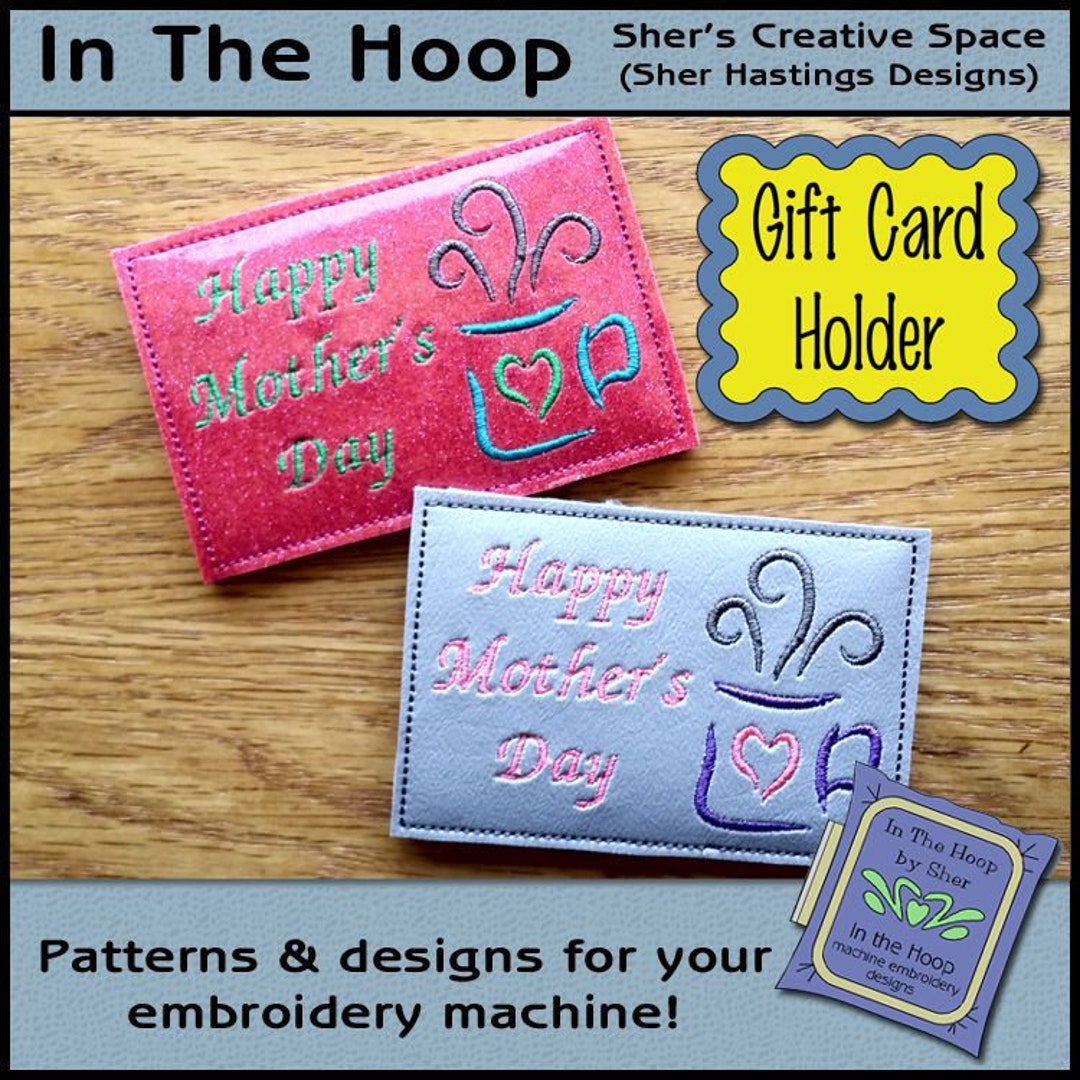 ITH Artful Tea Mother's Day Gift Card Holder Mother's Day Gift Card
