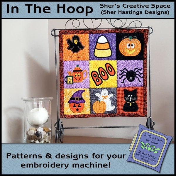 Halloween Quilt Patterns Etsy