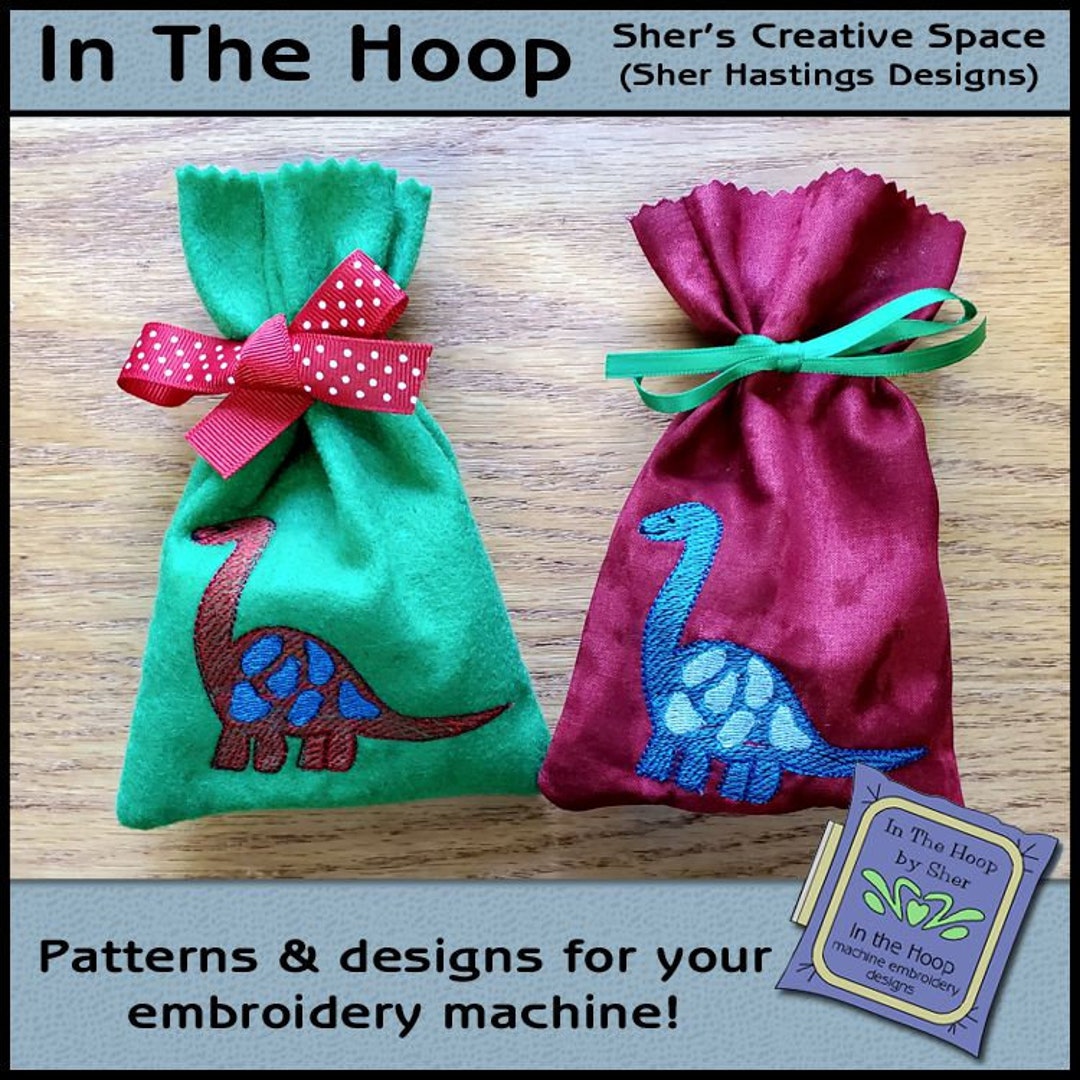 ITH Dinosaur Treat Bag Dinosaur Gift Bag Kids Treat Bag Etsy