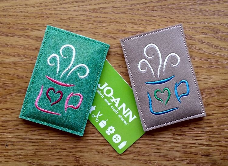 ITH Artful Tea Gift Card Holder Tea Themed Gift Card Holder Etsy