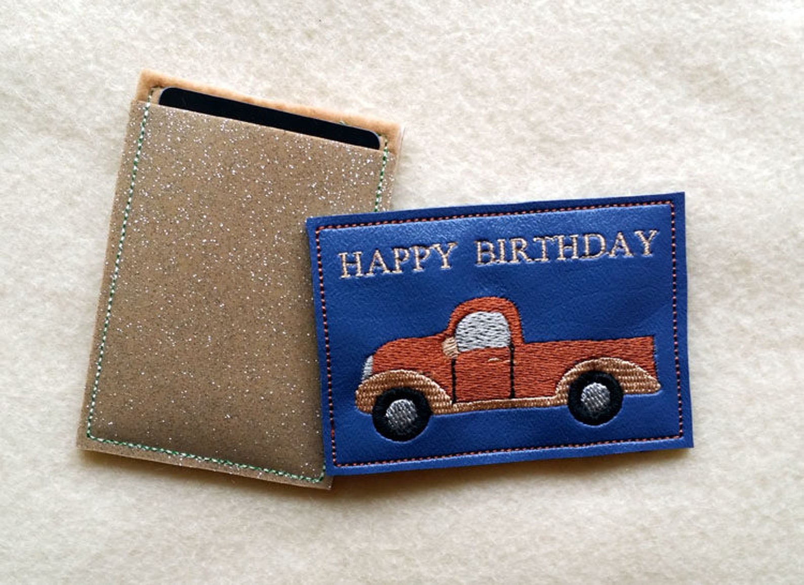 ITH Vintage Truck Gift Card Holder Birthday Gift Card Holder Etsy