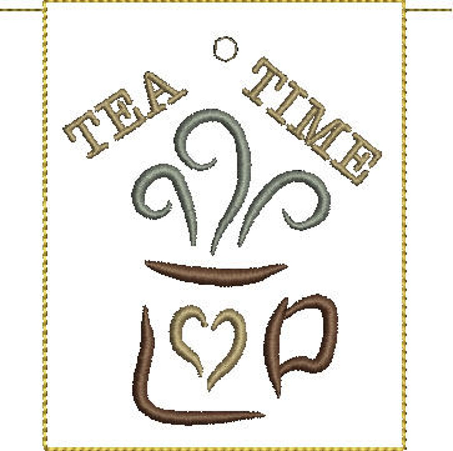 ITH Artful Tea Small Tea Bag Holder Small Tea Bag Wallet 4 Etsy