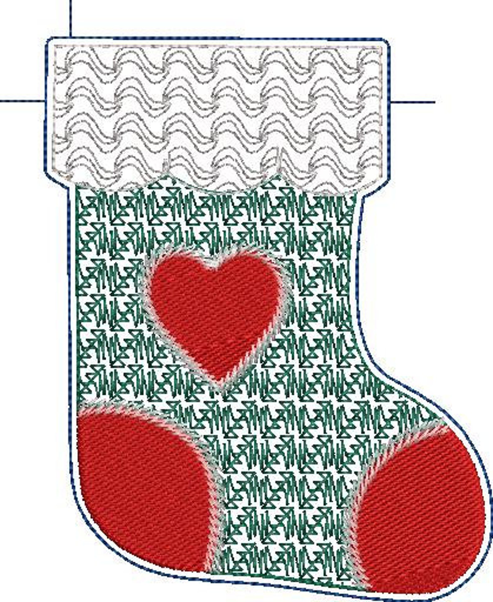 ITH Christmas Stocking Gift Card Holder Christmas Gift Card Holder