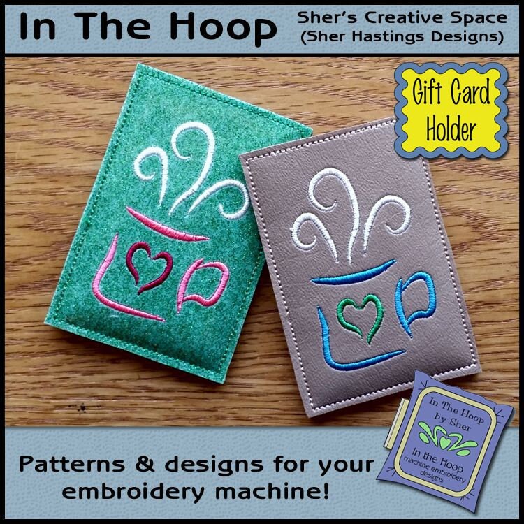 ITH Artful Tea Gift Card Holder Tea Themed Gift Card Holder Etsy