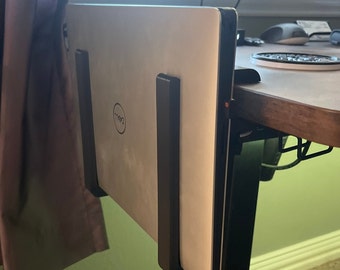 Vertical Side Laptop Desk Mount Universal Laptop Mount, Vertical Laptop ...