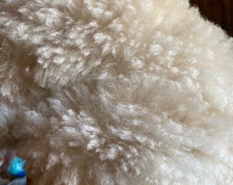 Alpaca Fiber Raw by the 1/2 pound, (8oz.) Alpaca Wool, Spinning, Felting