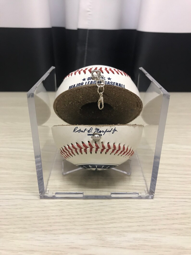 Baseball Ring Holder/Display Handcut with Custom Designs and Etsy