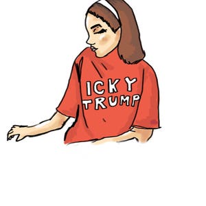 Lydia Night Icky Trump Print
