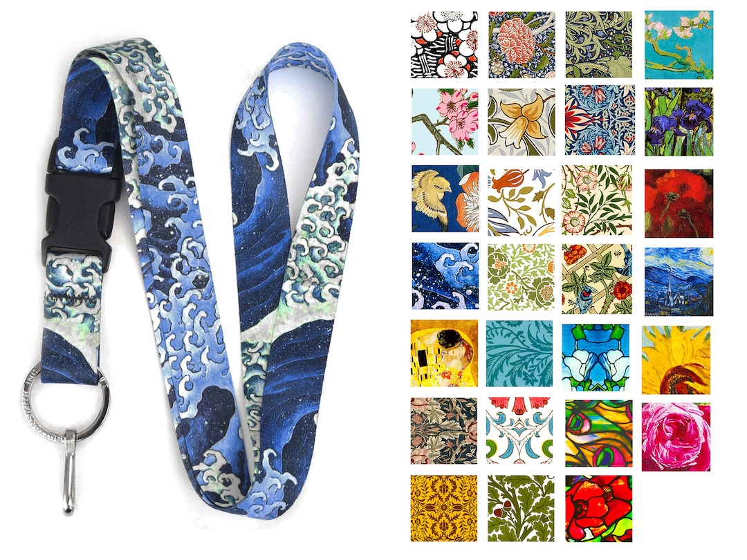 Buttonsmith Art Lanyards Made in USA Etsy