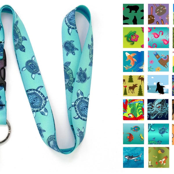 Critters Premium and Breakaway Lanyards - Made in USA