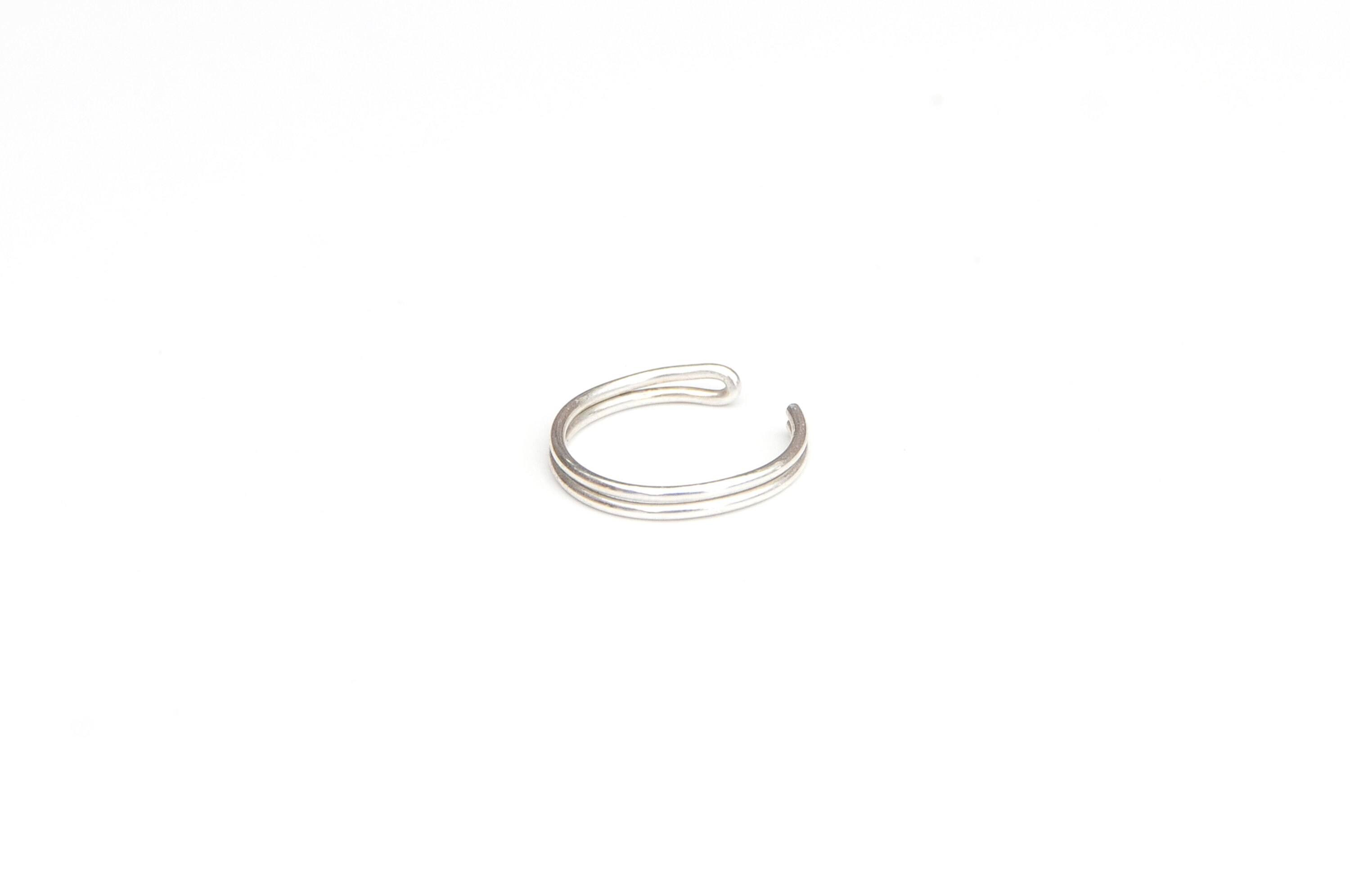 Minimalist Silver Ear Cuff Sterling Silver Conch Cuff Faux Ear Etsy