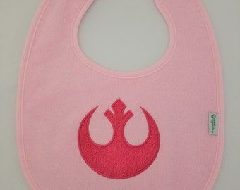 Star Wars Rebel Legion Babero bordado para bebé