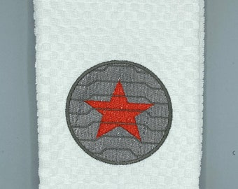 Winter Soldier Logo Embroidered Dish/Hand Towel