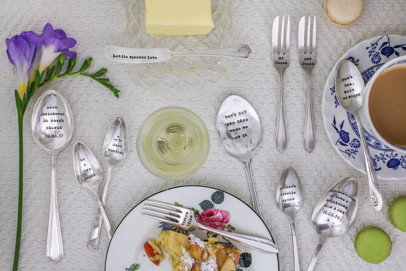 Silver Plated Vintage Mums Spoon