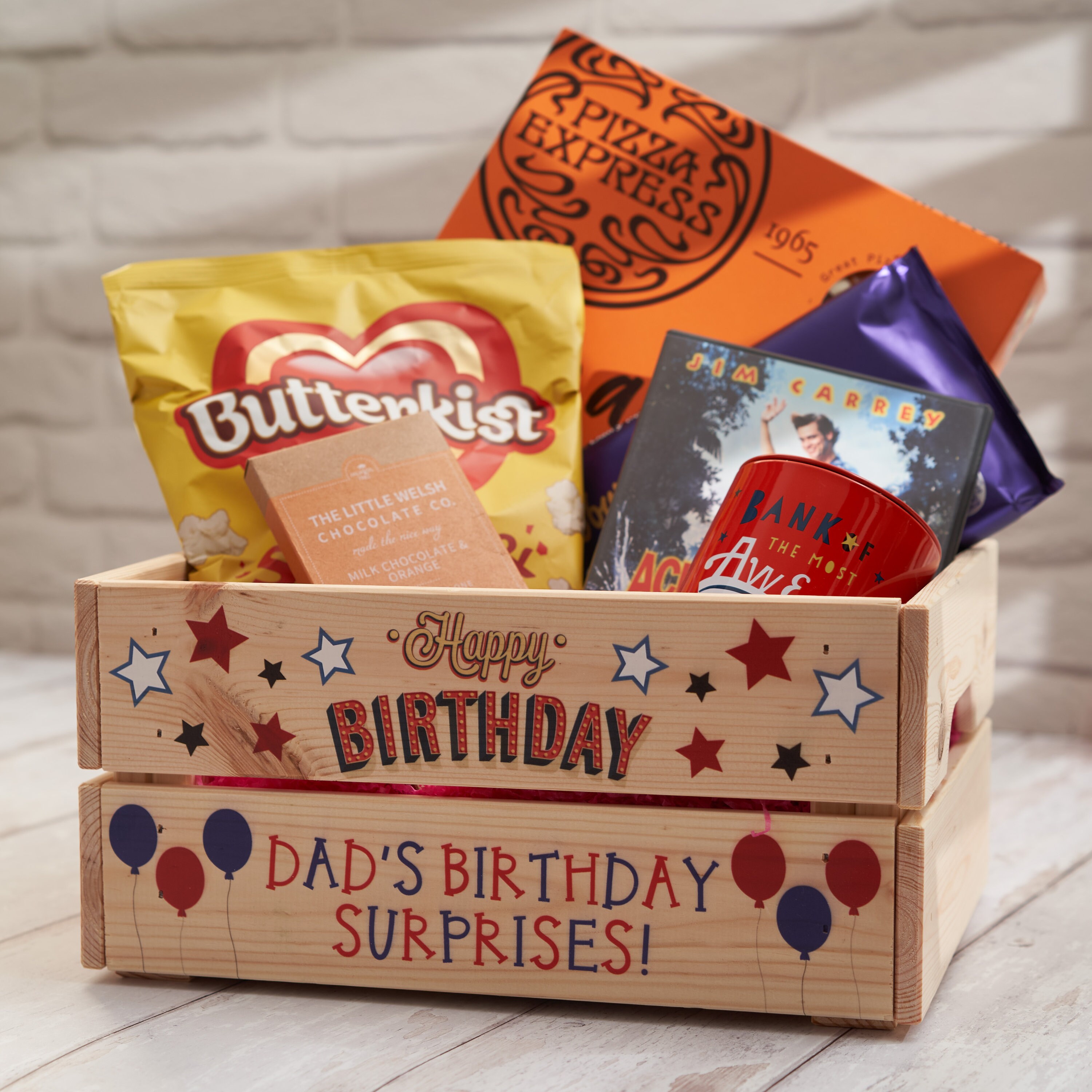 Personalised Birthday Box Personalised Happy Birthday Crate Etsy UK