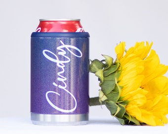 Personalized Standard Can Cooler | Stainless steel Cooler | Soda Can Cooler | Customized Can holder | Beer Can Cooler